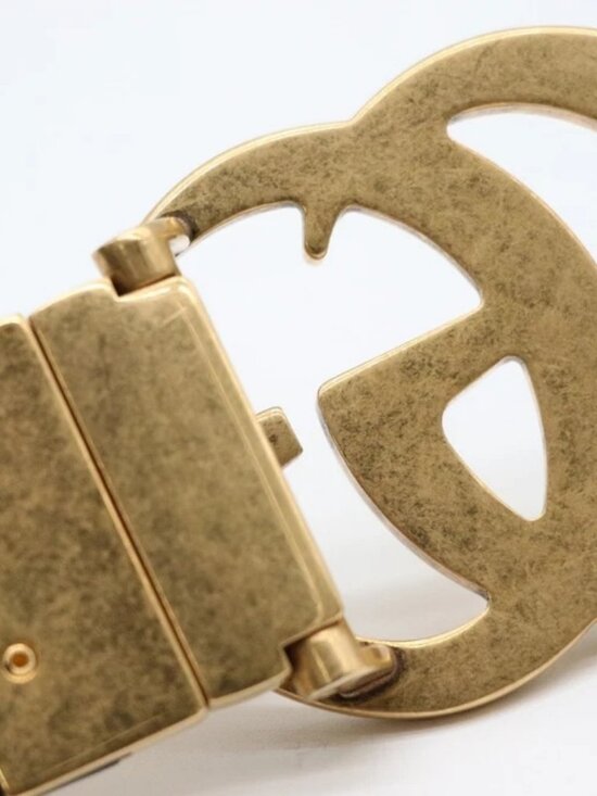 Gucci Interlocking GG buckle Reversible Belt In Black/Brown Size 100/40 main image 5